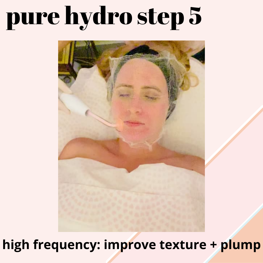 High frequency to improve skin texture