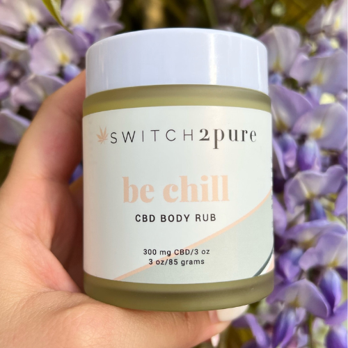 Switch2pure Be Chill CBD body rub