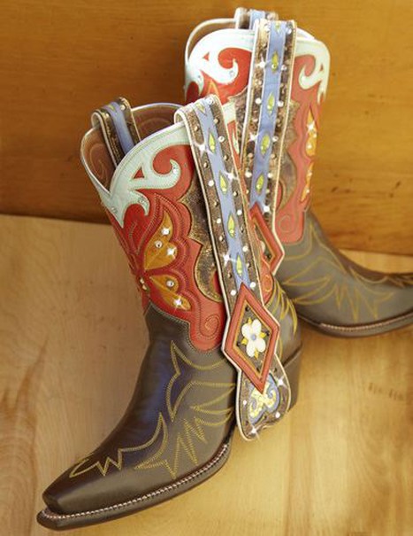 A pair of Fashion Cowboy boots