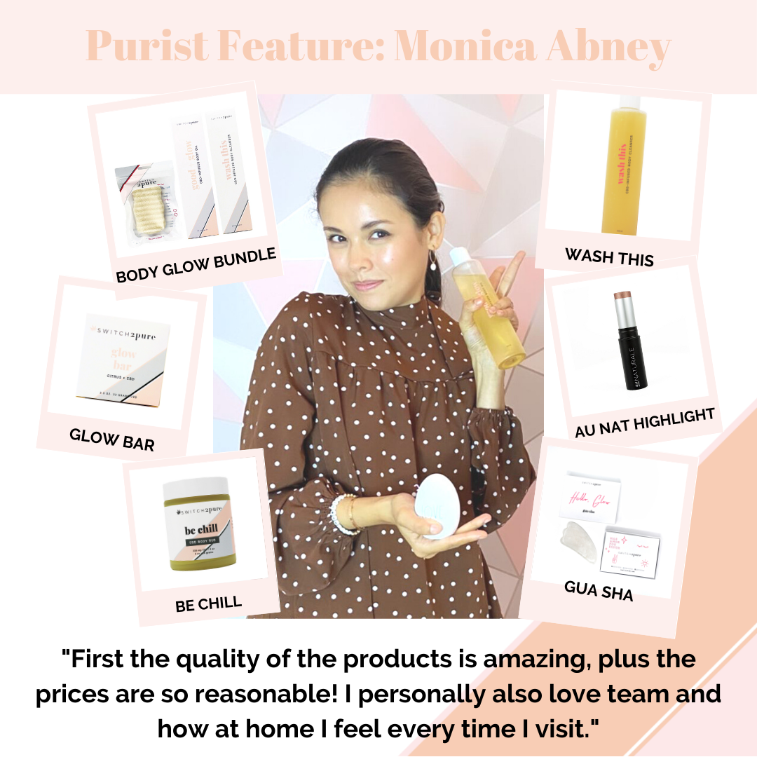 Monica Abney with Switch2pure faves