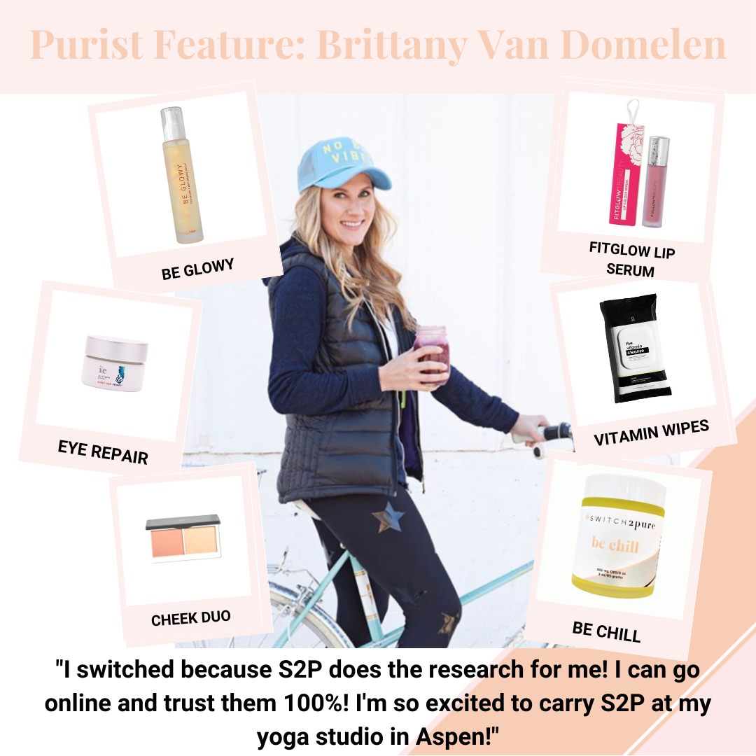 Brittany Van Domelen Switch2pure faves