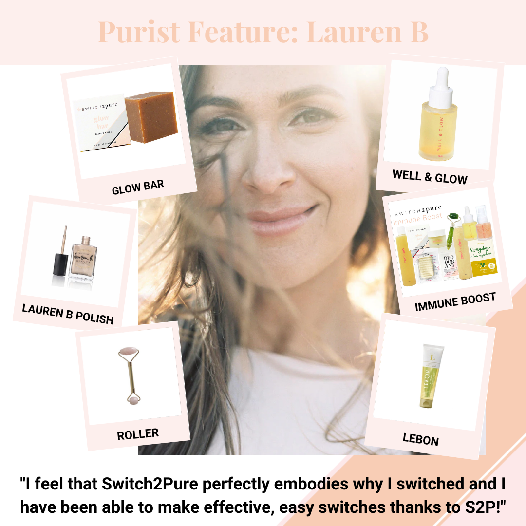 Lauren B. Founder Switch2pure faves