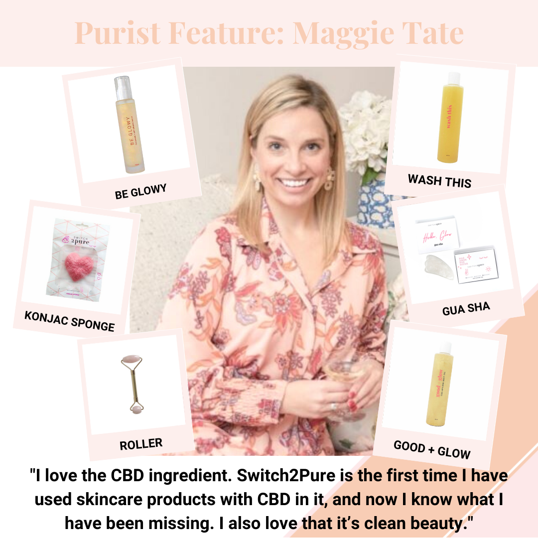 Maggie tate's fave switch2pure skin and bodycare