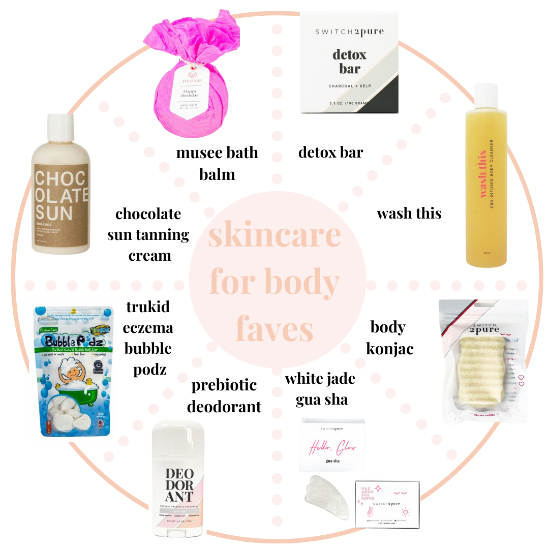 Switch2pure bodycare faves