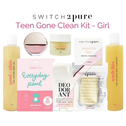 Switch2Pure Teen Gone Clean Kit for Girl
