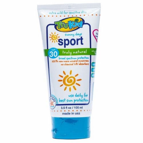 TruKid sunny days sunscreen