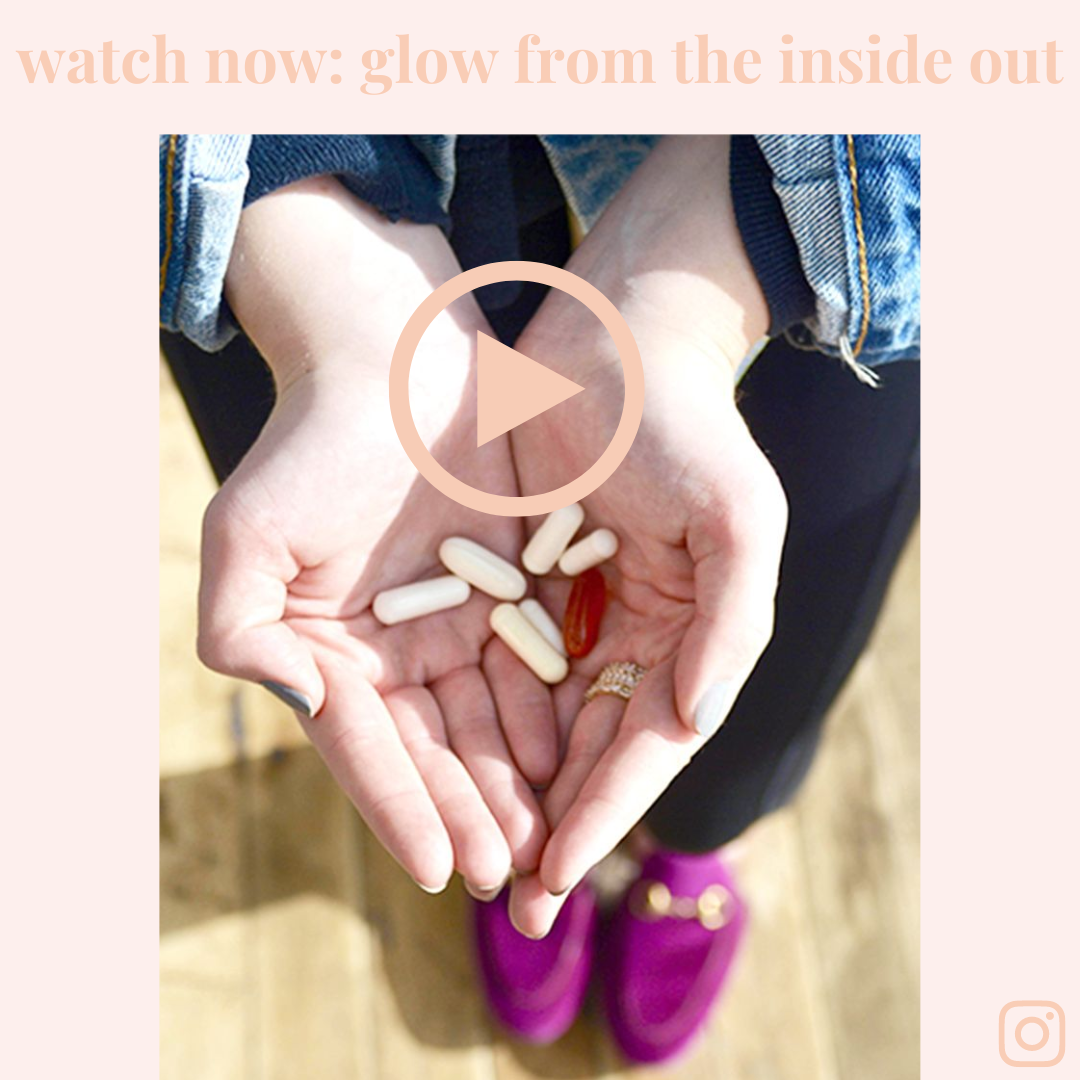 Watch now: glow from the inside out