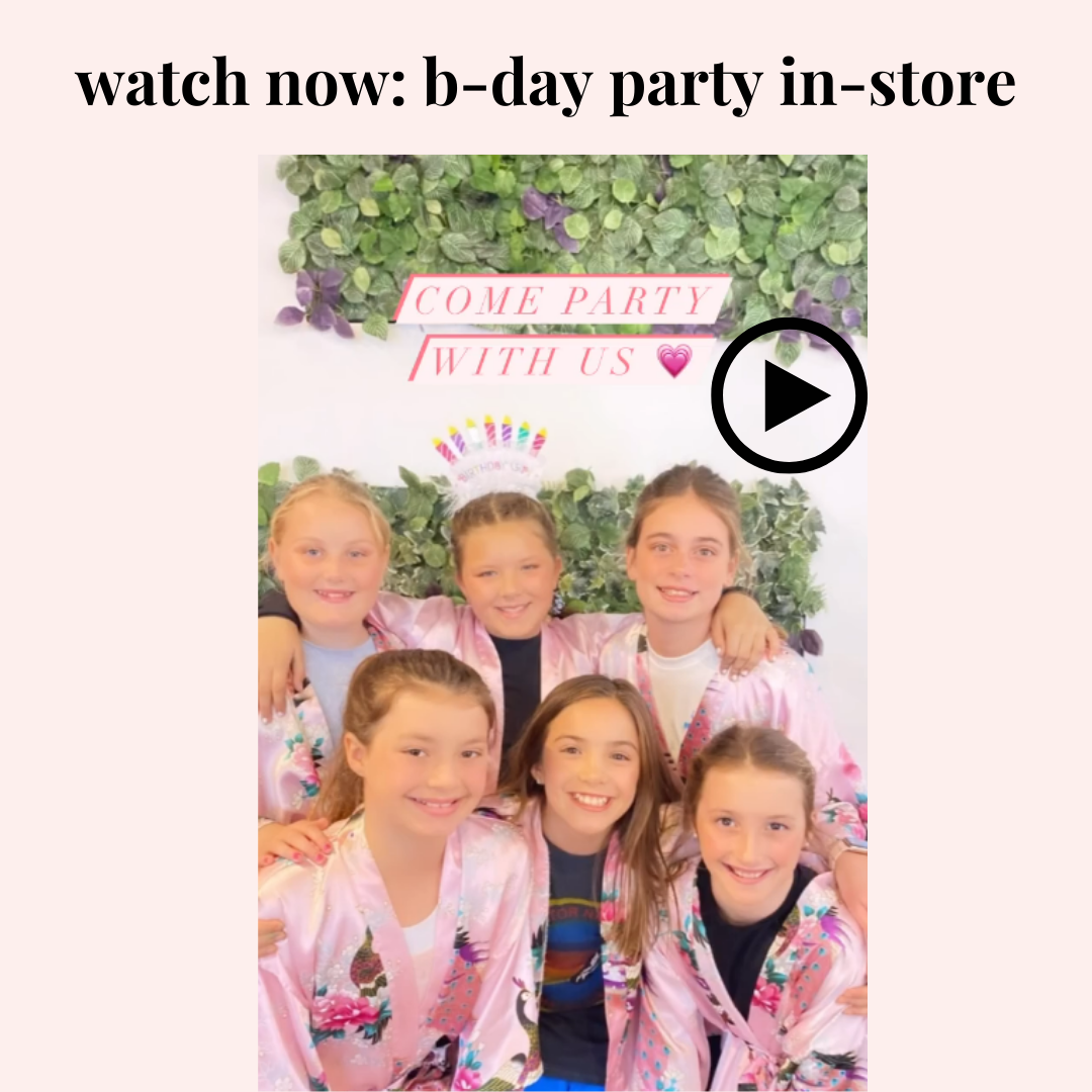 Watch now: b-day party in store